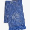 Woman Voile Blanche | Warmy - Scarf In Wool - Blue-Grey - Accessories - Woman