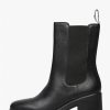 Woman Voile Blanche | Claire 04 - Nappa Leather Boots - Black - Shoes - Woman