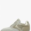 Woman Voile Blanche | Julia - Suede And Wool Sneakers - Beige - Shoes - Woman