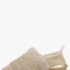 Woman Voile Blanche | Qwark Slip Fur Woman - Suede And Wool Sneakers - Beige - Shoes - Woman