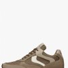 Man Voile Blanche | Storm - Leather And Fabric Sneakers - Dove Grey - Shoes - Man