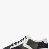 Man Voile Blanche | Sooper - Leather And Suede Sneakers - Navy-Cream - Shoes - Man