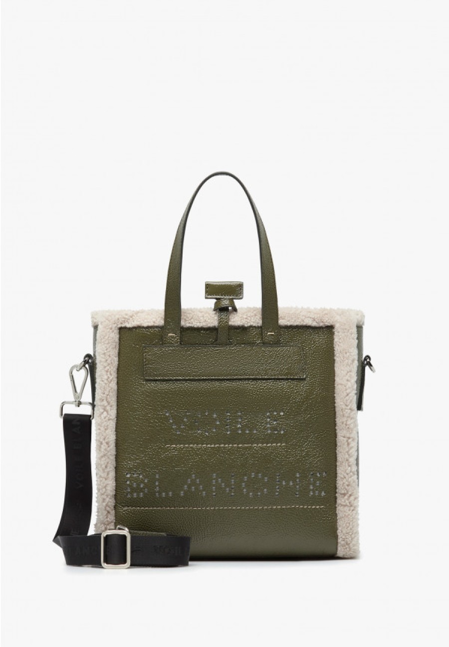 Woman Voile Blanche | Adele - Tote Bag Adele - Olive - Accessories - Woman