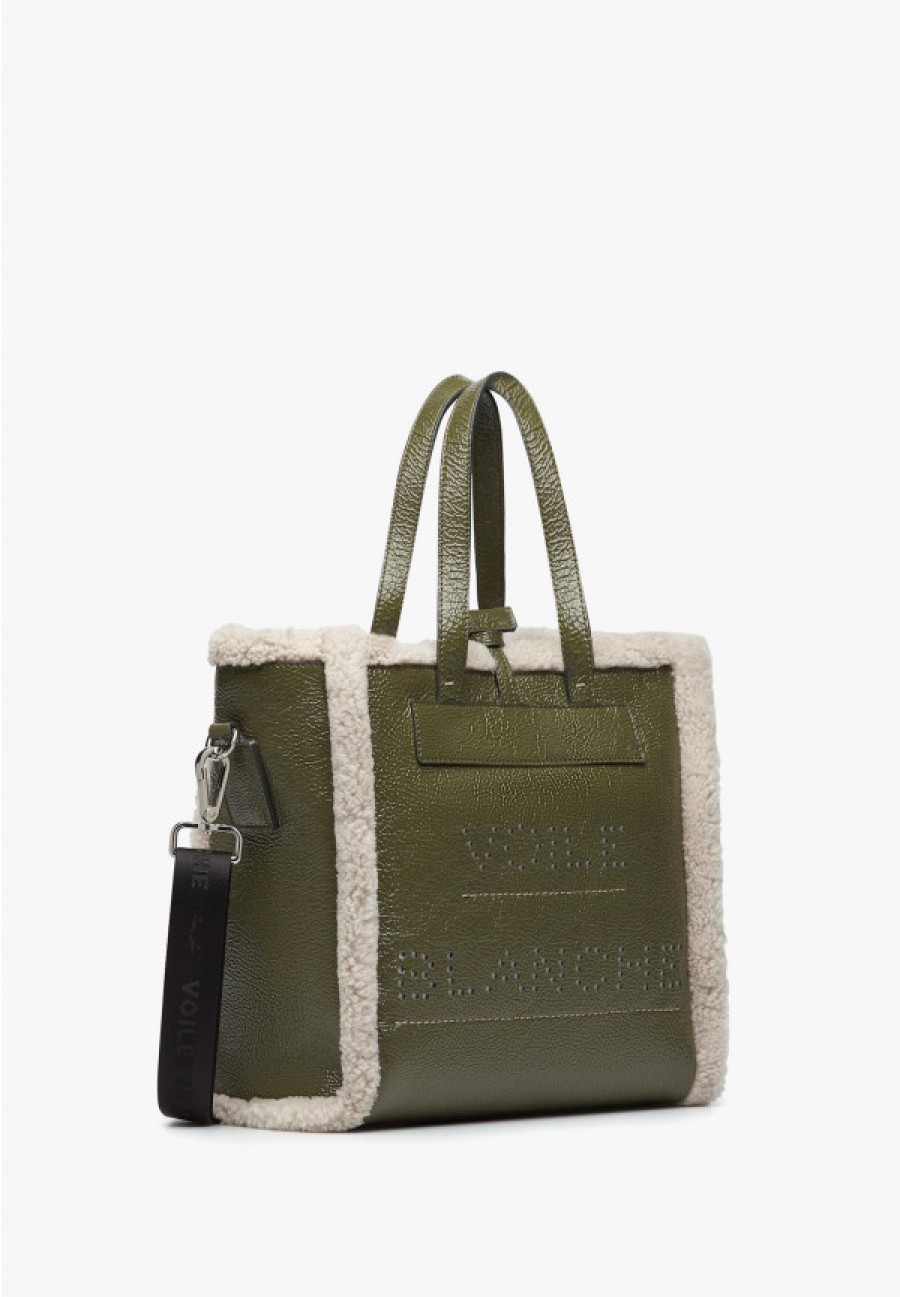 Woman Voile Blanche | Adele - Tote Bag Adele - Olive - Accessories - Woman