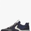 Man Voile Blanche | Jhimmy 2 - Suede And Leather Sneakers - Black-Navy - Shoes - Man