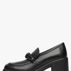 Woman Voile Blanche | Carine - Leather Boots - Black - Shoes - Woman