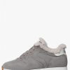 Woman Voile Blanche | Maran Fur - Suede Sneakers - Grey - Shoes - Woman