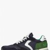 Man Voile Blanche | Boost - Suede And Fabric Sneakers - Blue-Green - Shoes - Man