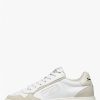 Woman Voile Blanche | Hybro Woman - Bio-Based Leather Sneakers - Beige-White - Shoes - Woman