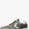 Man Voile Blanche | Boost - Suede And Fabric Sneakers - Grey-Dove Grey - Shoes - Man