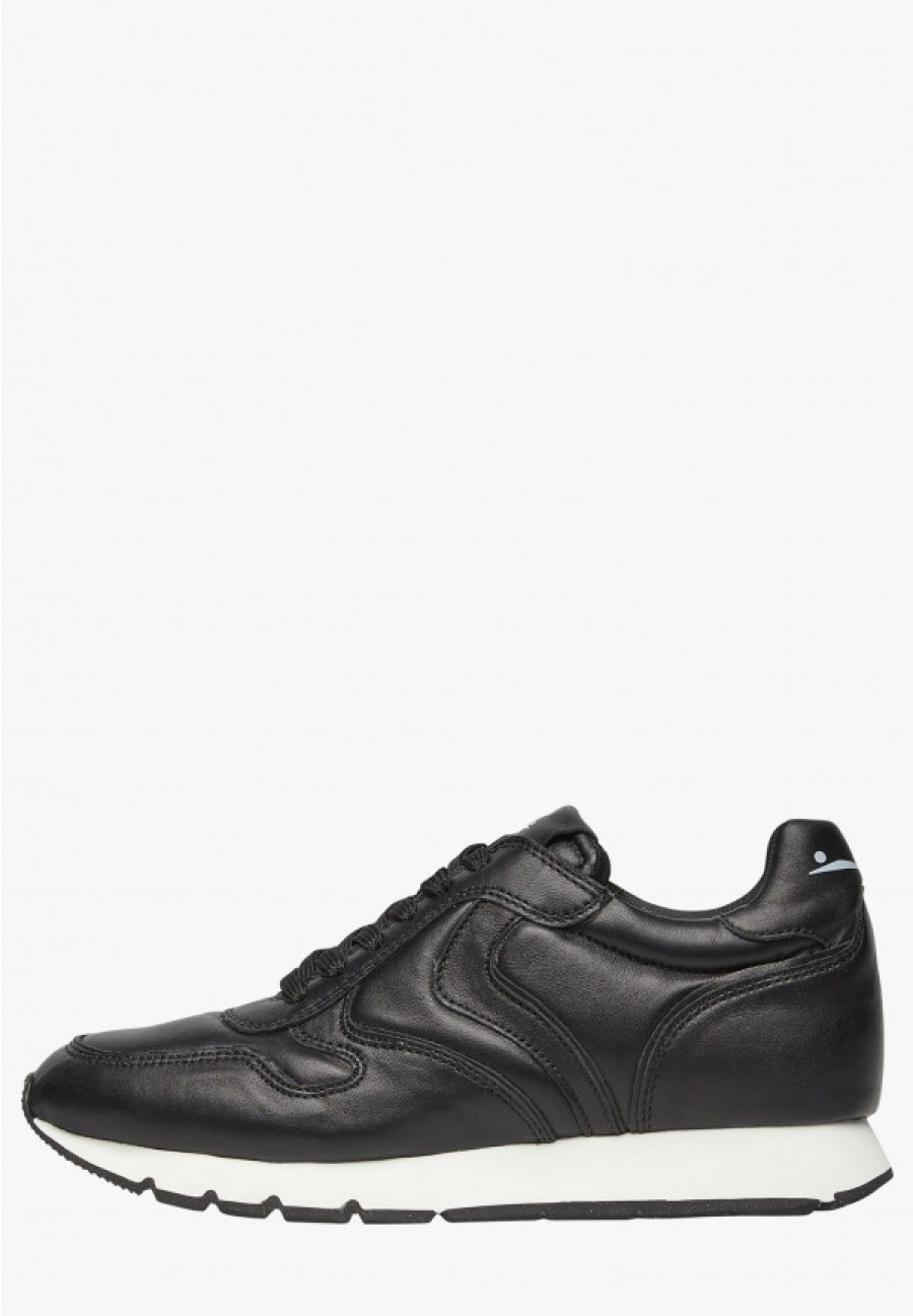 Woman Voile Blanche | Julia Pump - Nappa Leather Sneakers - Black - Shoes - Woman