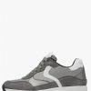 Woman Voile Blanche | Jinnie - Leather And Fabric Sneakers - Grey - Shoes - Woman