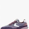 Woman Voile Blanche | Qwark Hype Woman - Leather And Fabric Sneakers - Lilac-Purple - Shoes - Woman