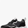 Woman Voile Blanche | Club105. - Suede And Fabric Sneakers - Black-Silver - Shoes - Woman