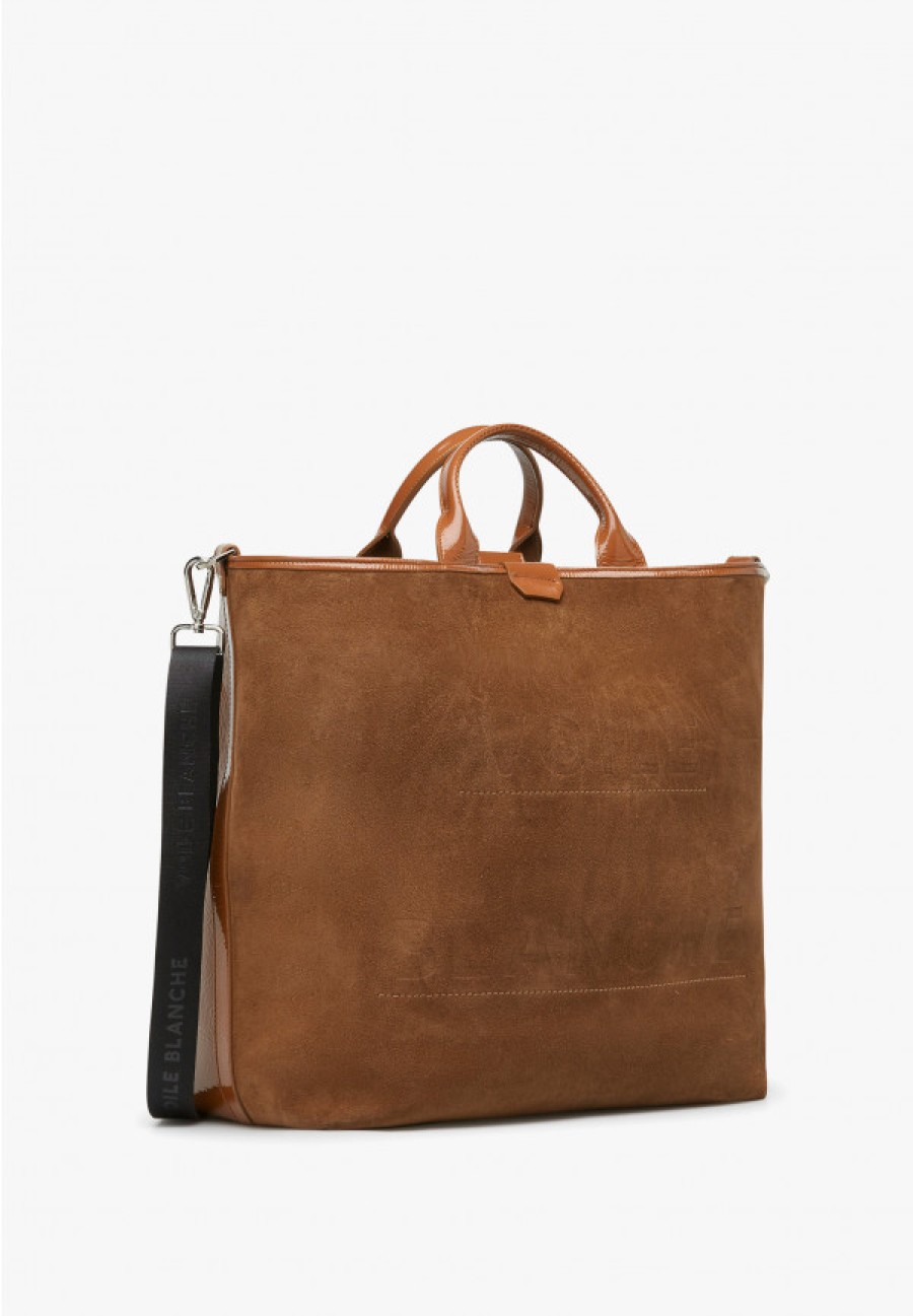 Woman Voile Blanche | Liz Easy - Tote Bag Liz - Brown - Accessories - Woman