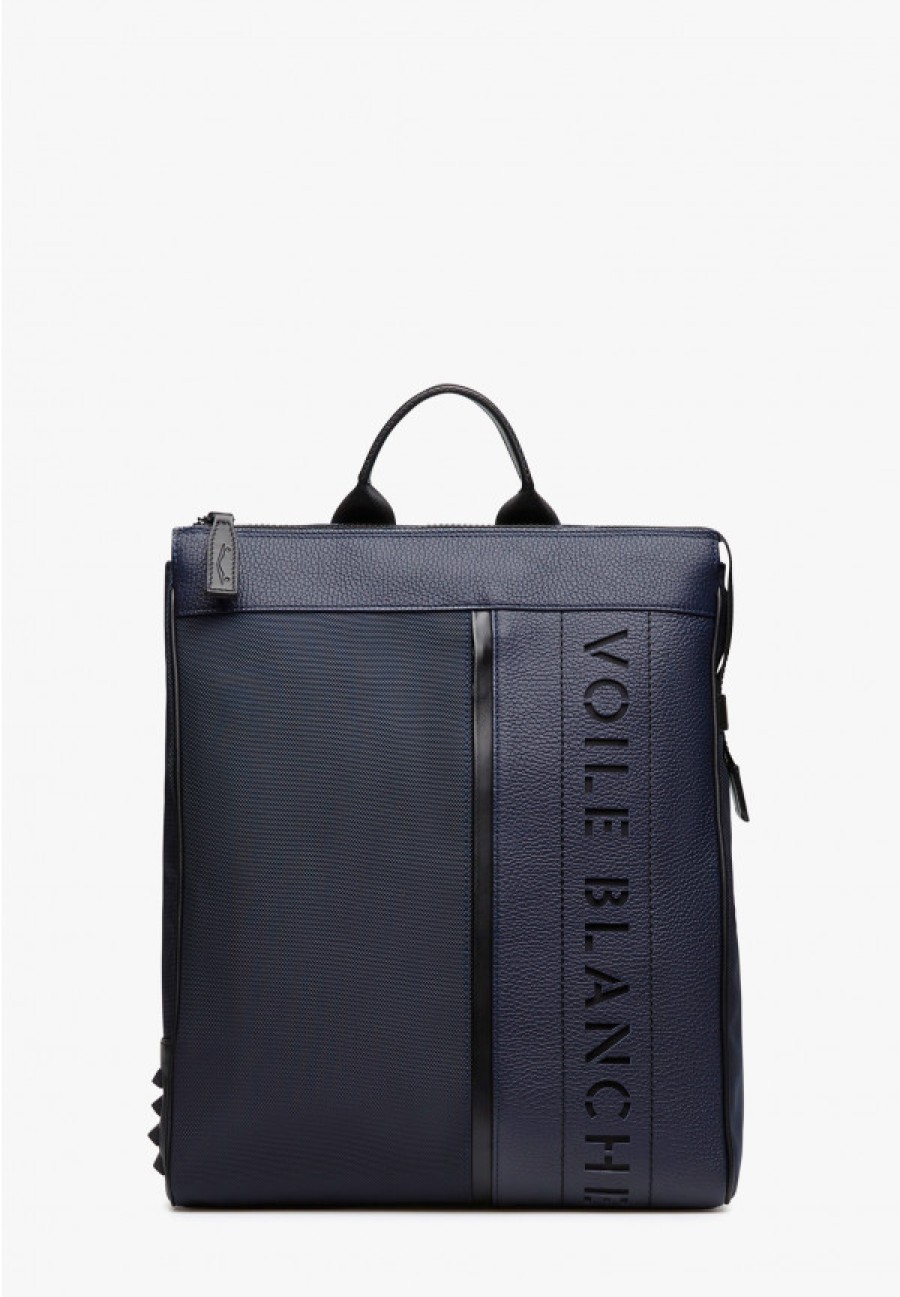 Man Voile Blanche | Yuri - Yuri Backpack - Blue - Accessories - Man